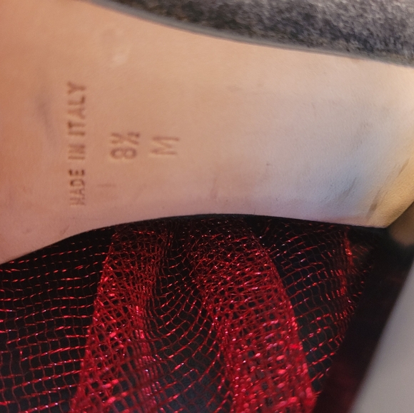 Michael kors fringe chain pumps size 8.5 made in Italy like new - Picture 2 of 11